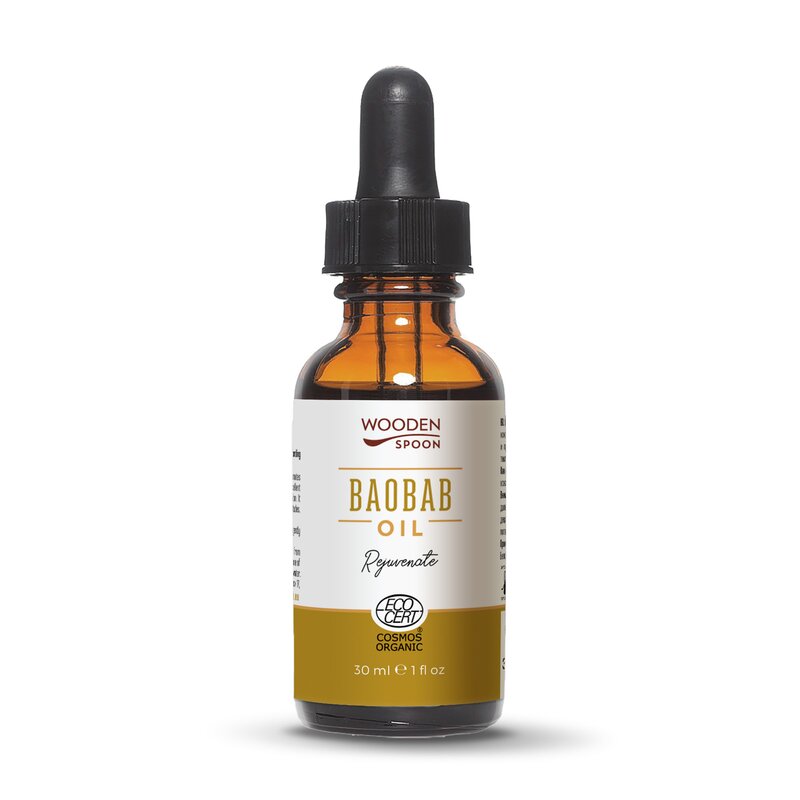 Ulei de Baobab, bio, 30ml, Wooden Spoon