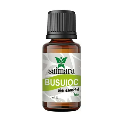 Ulei de Busuioc, bio, 10ml,  Saimara - PRET REDUS