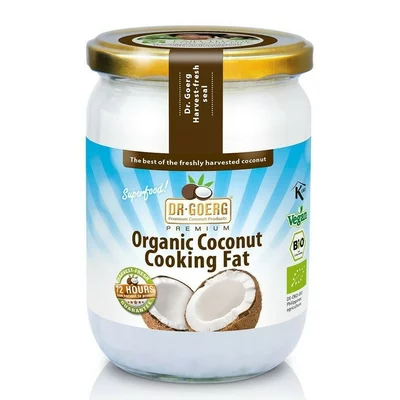 Ulei de cocos Premium dezodorizat pt. gatit bio 500ml Dr. Goerg
