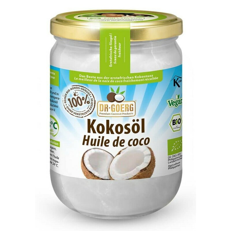 Ulei de Cocos Premium raw bio 500ml Dr. Goerg