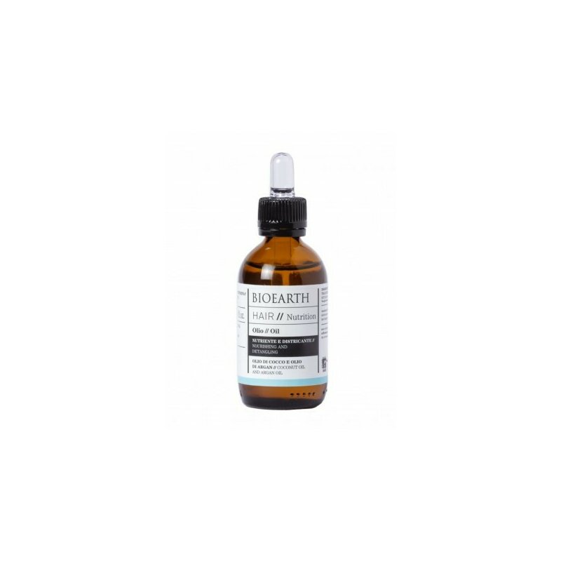 Ulei de par cu cocos si argan 50ml, Bioearth