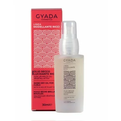 Ulei de par leave-in pentru par cret, ondulat 30ml, Gyada Cosmetics