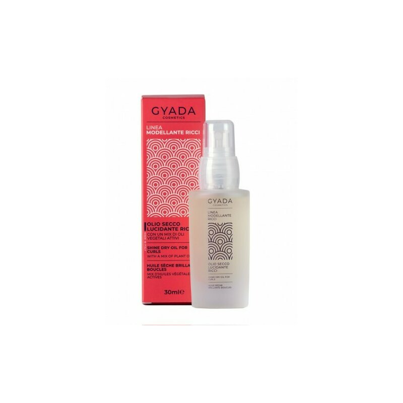 Ulei de par leave-in pentru par cret, ondulat 30ml, Gyada Cosmetics