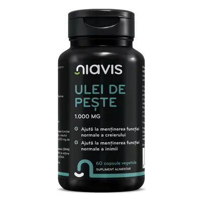 Ulei de Peste 1000mg 60cps, Niavis