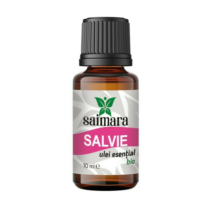 Ulei de Salvie, bio, 10ml, Saimara