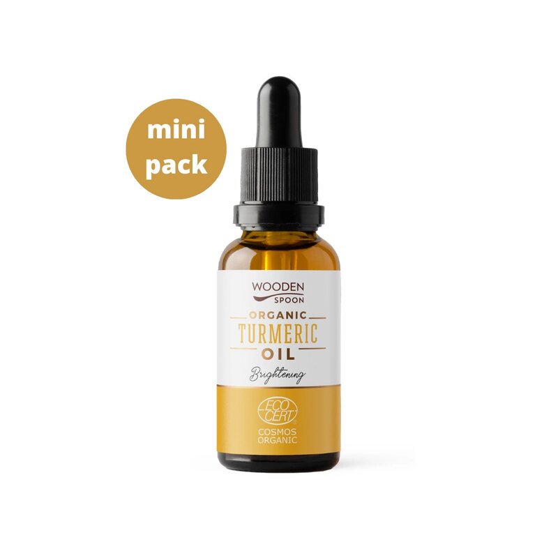 Ulei de Turmeric macerat la rece, bio, 10ml, Wooden Spoon