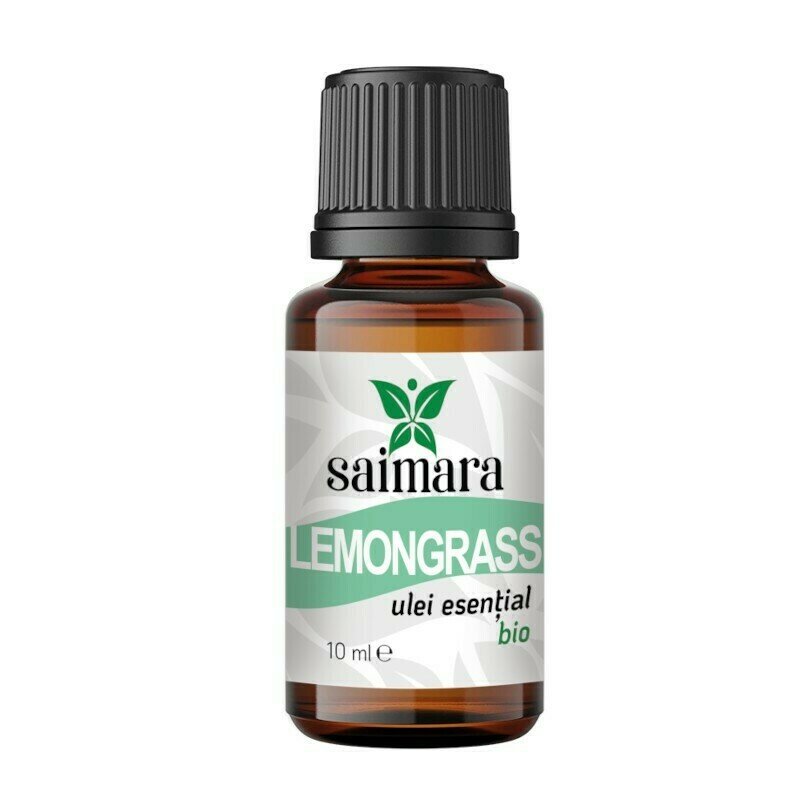 Ulei esential de Lemongrass, 10ml, Saimara