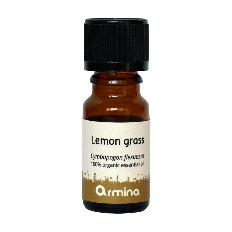 Ulei esential de lemongrass (cymbopogon flexuosus) bio 10ml armina
