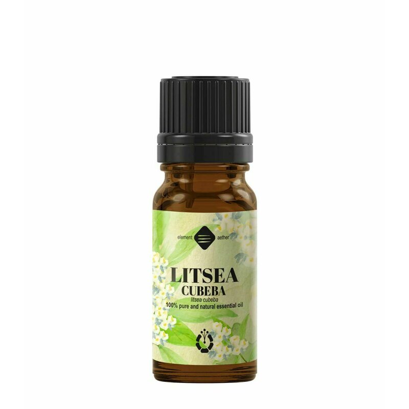 Ulei esential de litsea cubeba, 10 ml, Ellemental