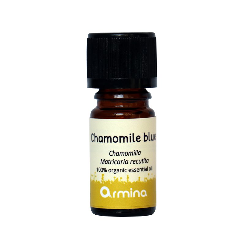 Ulei esential de musetel, german, albastru (matricaria recutita) bio 5ml armina