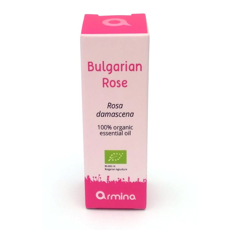 Ulei esential de trandafir (rosa damascena) pur bio 2ml armina