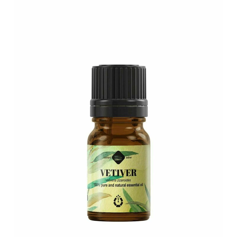 Ulei esential de vetiver, 5 ml, Ellemental