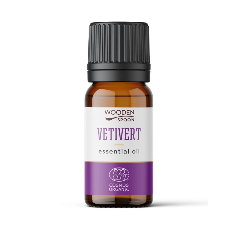 Ulei esential de vetiver, bio, 5ml, Wooden Spoon