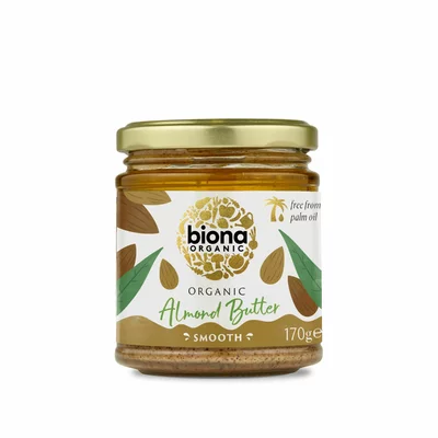 Crema de migdale smooth bio 170g Biona