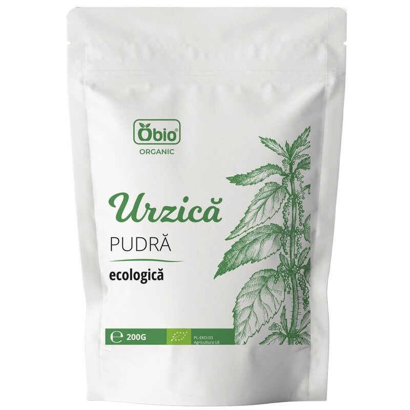 Urzica pudra bio, 200g - Obio