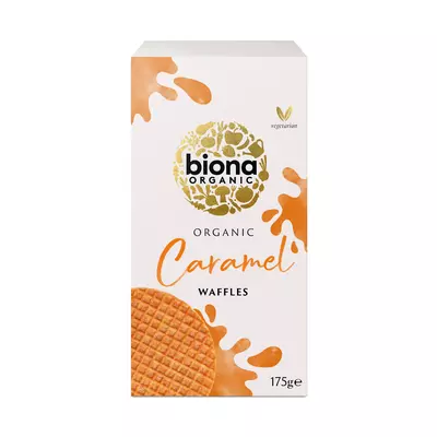 Vafe cu caramel bio 175g Biona