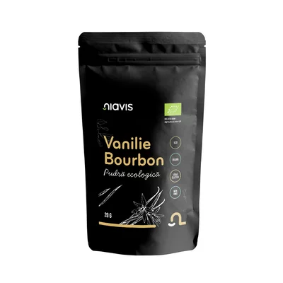 Vanilie de Bourbon Pulbere Bio 20g, Niavis