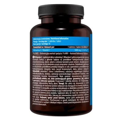 Vitamina C 1000mg, 90 tablete, Essence