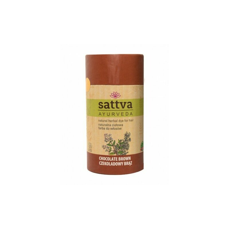 Vopsea Ciocolatiu Deschis 150gr, Sattva Ayurveda