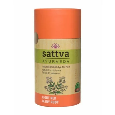 Vopsea de par Cupru 150gr, Sattva Ayurveda