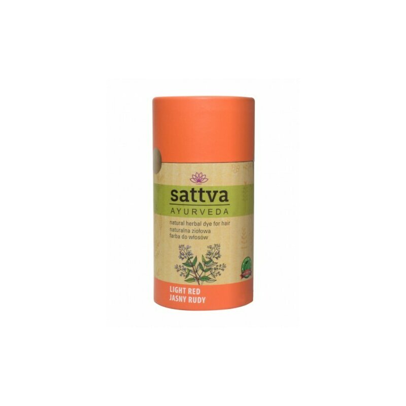 Vopsea de par Cupru 150gr, Sattva Ayurveda