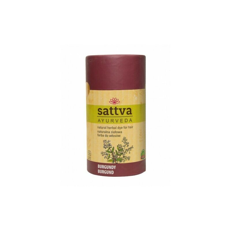 Vopsea de par Roscat Burgundy 150gr, Sattva Ayurveda