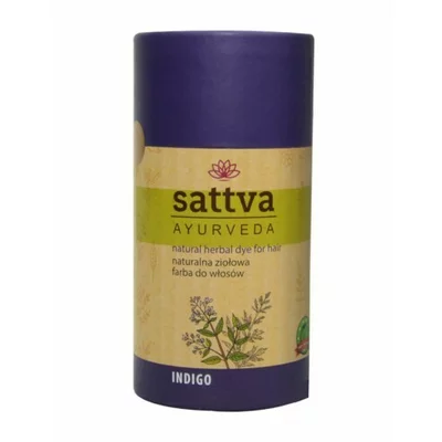 Vopsea Henna Indigo 150gr, Sattva Ayurveda