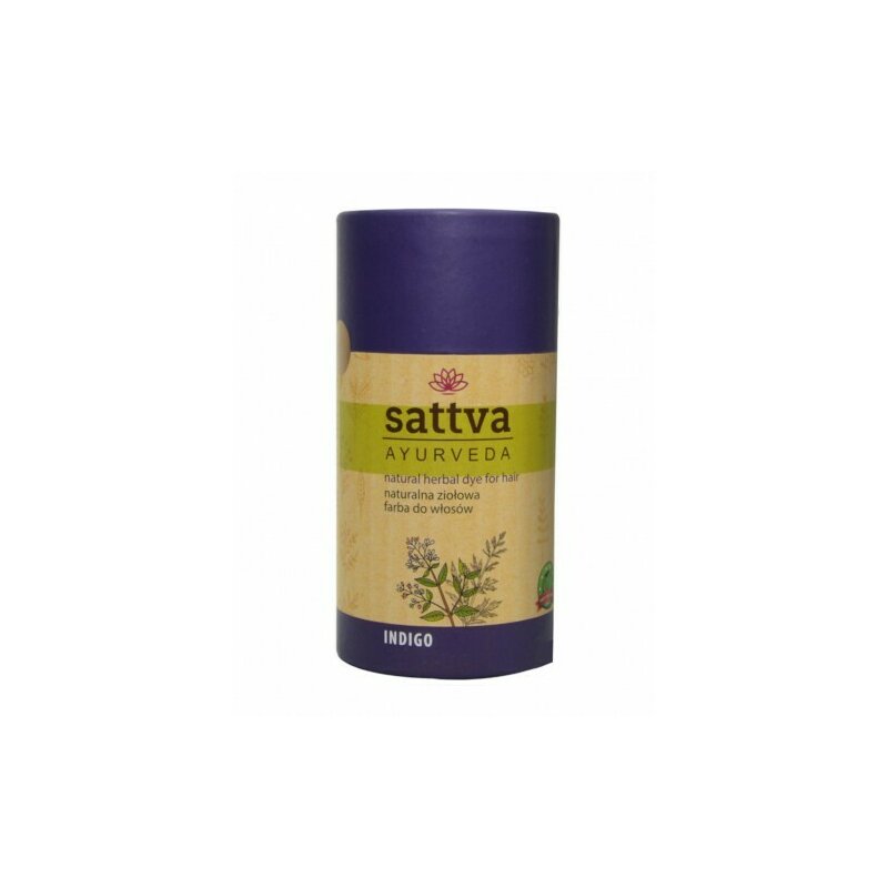 Vopsea Henna Indigo 150gr, Sattva Ayurveda