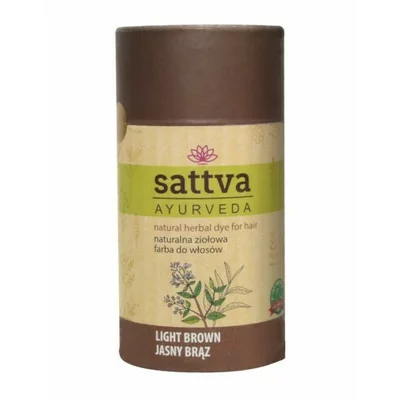 Vopsea Saten Deschis 150gr, Sattva Ayurveda
