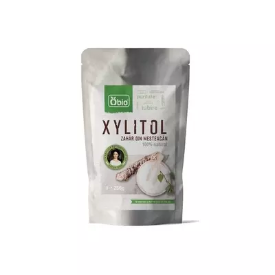 Xylitol (zahar de  mesteacan), 250g - Obio