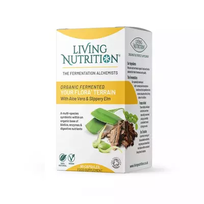 Your Flora Terrain 700 mg probiotice fermentate pentru protejarea mucoasei intestinale, 60 capsule, Living Nutrition