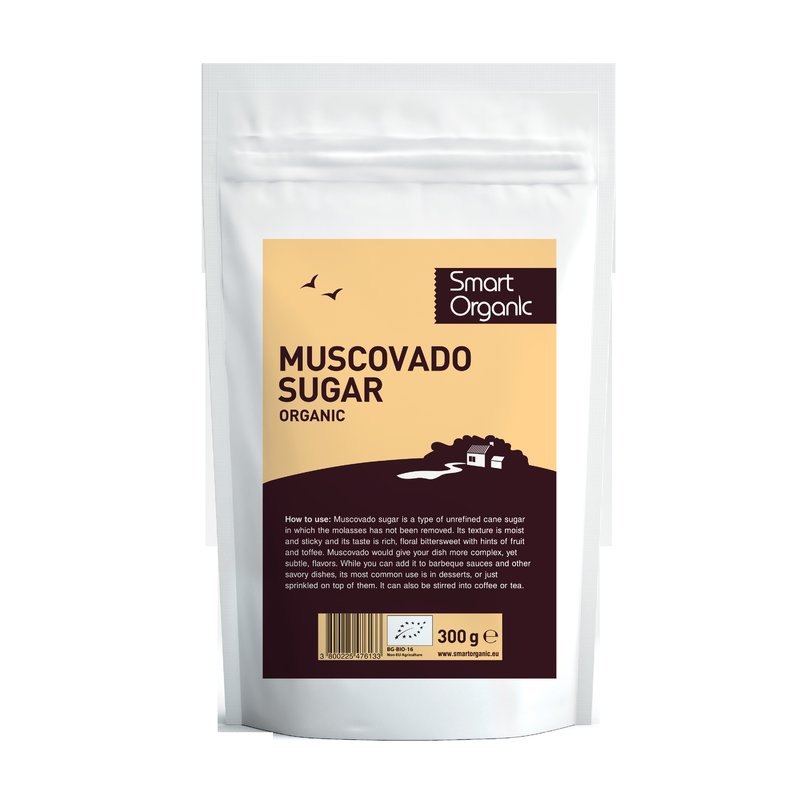 Zahar brun muscovado bio 300g so