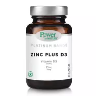 Zinc Plus D3, 30 capsule, Power Of Nature-picture
