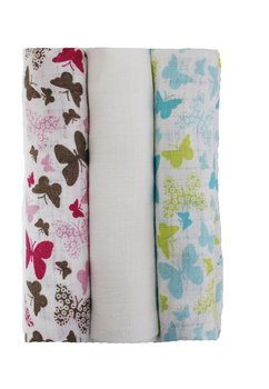 Set 3 scutece, Butterfly,  80 x 70 cm