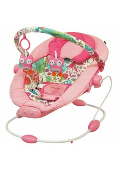 Balansoar muzical pentru copii, roz, Baby mix