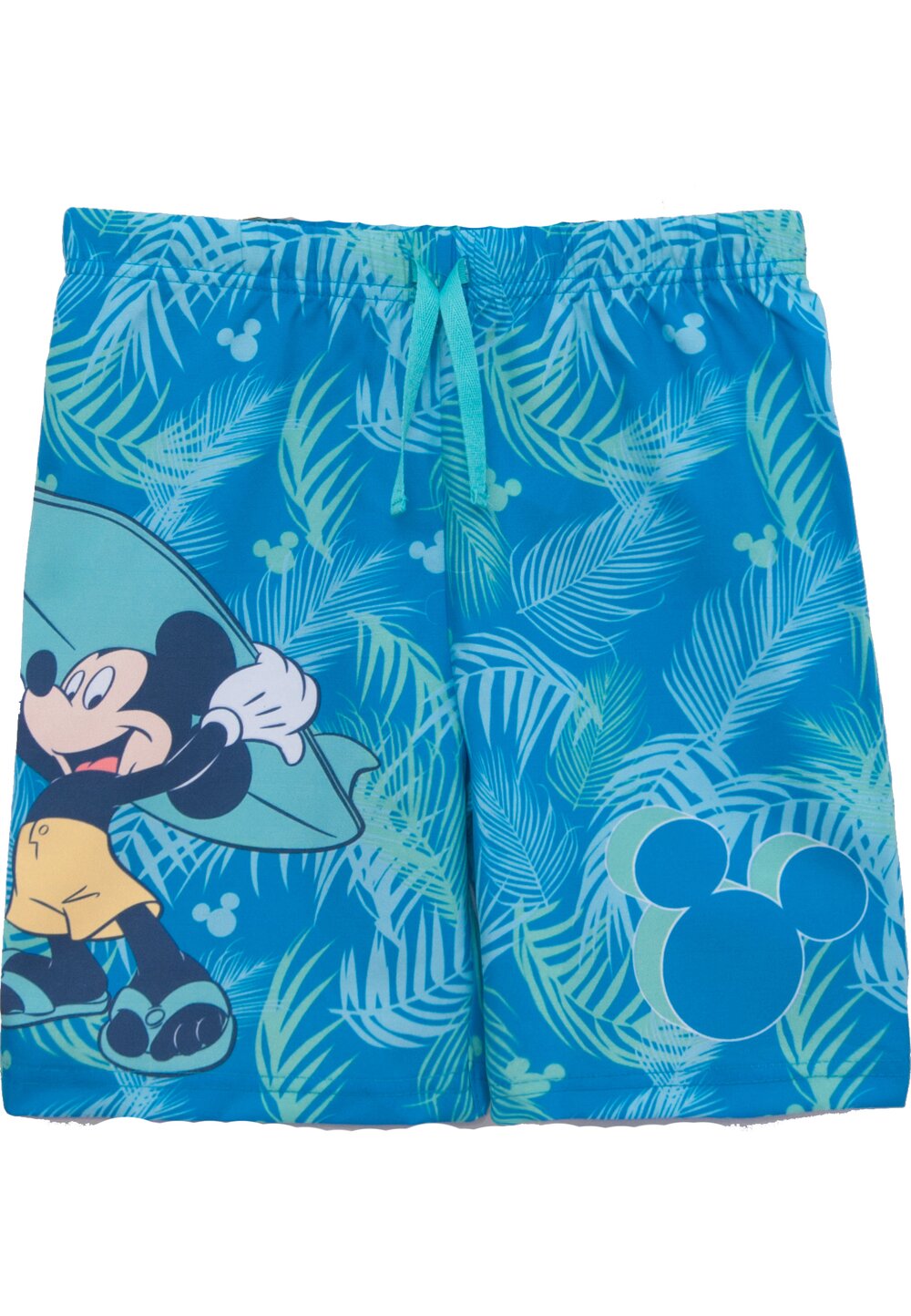 Bermude baie, Mickey Mouse, albastru cu verde DISNEY