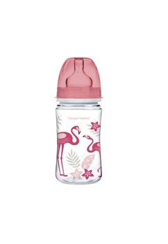 Biberon, anti colic, Flamingo, roz, +3 luni, 240 ml