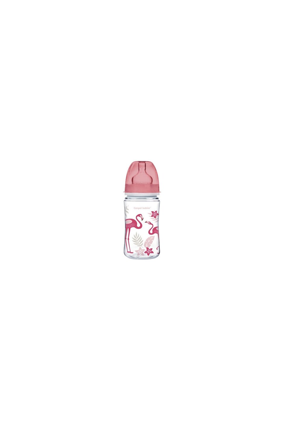 Biberon, anti colic, Flamingo, roz, +3 luni, 240 ml 240