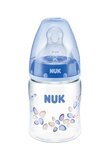 Biberon Nuk, First Choice +, 0-6 luni, 150ml, albastru