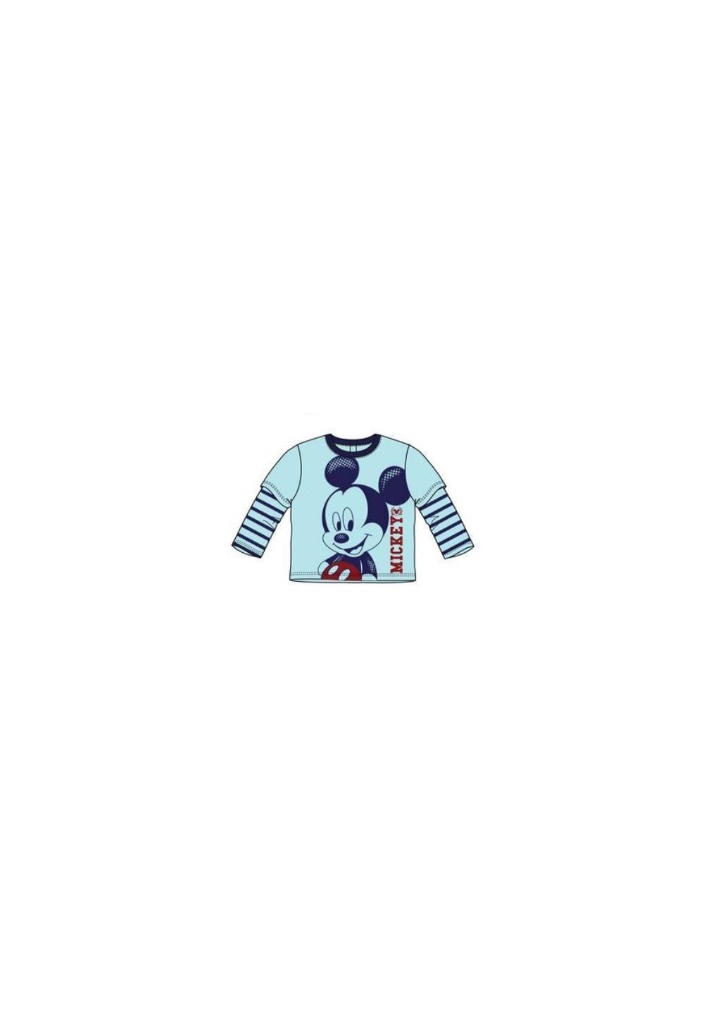 Bluza, Mickey, albastra cu dungi Prichindel