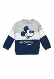 Bluza bebe, Mickey Mouse, gri cu bluemarin
