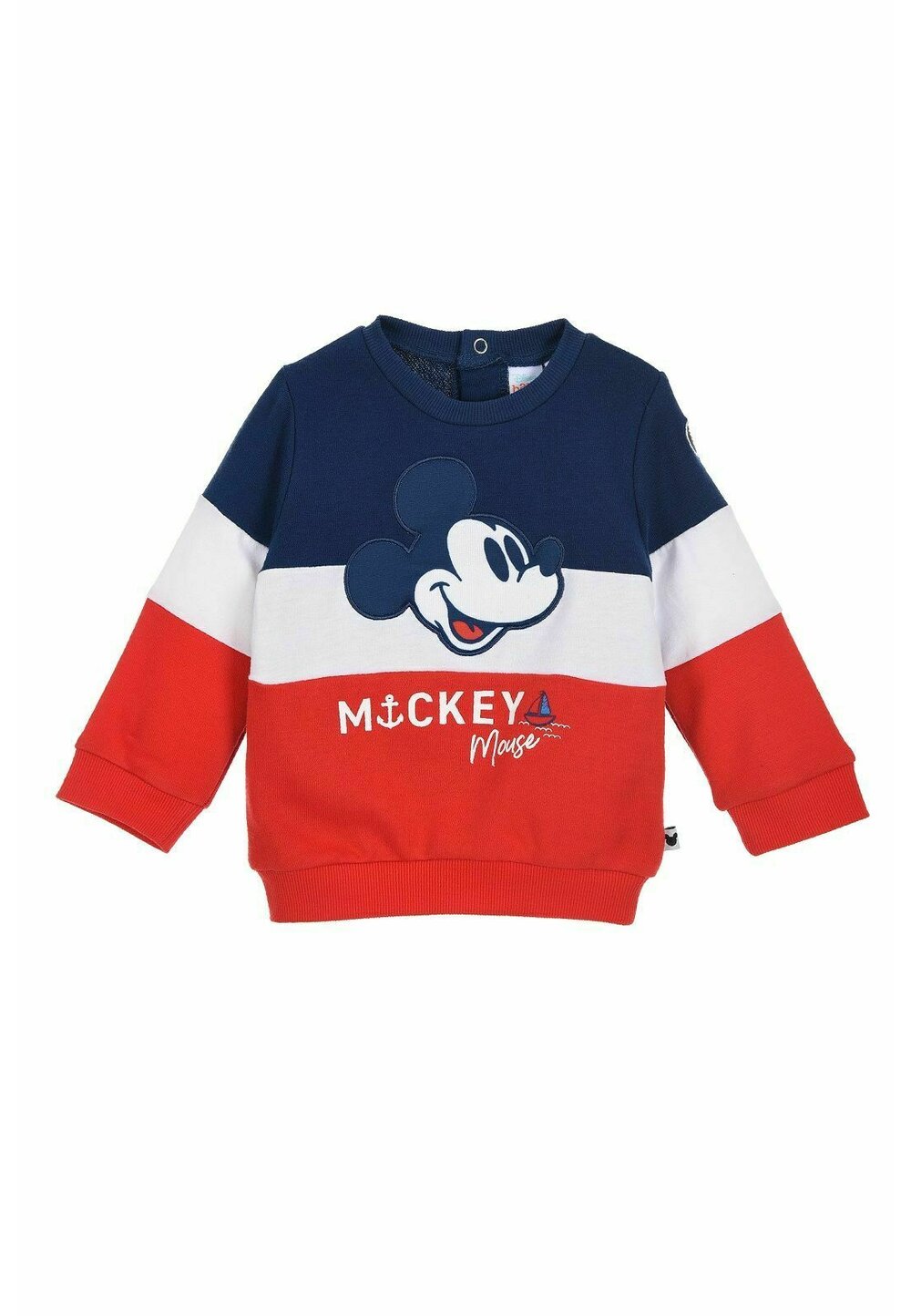 Bluza bebe, Mickey Mouse, rosu cu bluemarin DISNEY imagine noua