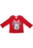 Bluza bebe Minnie Mouse, rosie