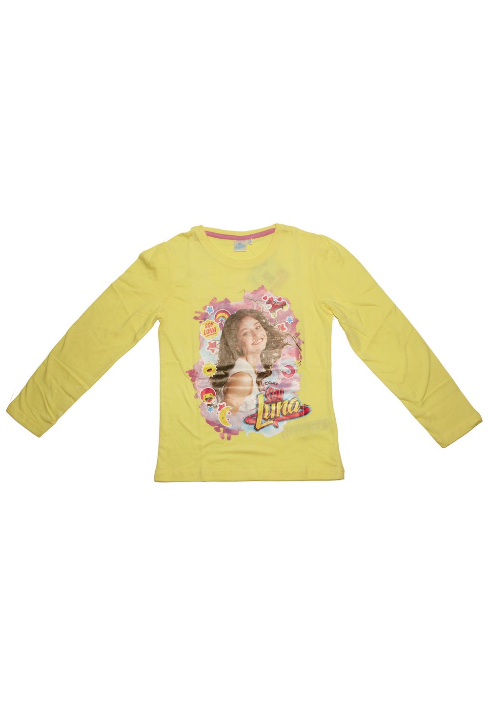 Bluza maneca lunga, Soy Luna, galbena