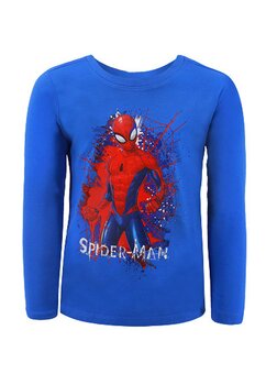 Bluza maneca lunga, Spider Man, albastra