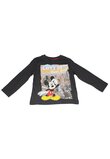 Bluza Mickey Mouse gri inchis