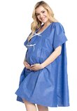 Camasa de unica folosinta, pentru maternitate, albastru