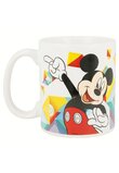 Cana ceramica, Mickey, alba, 320ml