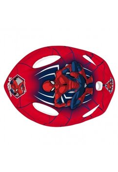 Casca protectie copii, Spider Man, rosie, marime 52-56 cm