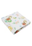 Cearceaf patut, bumbac, Bees, 120x60 cm, multicolor
